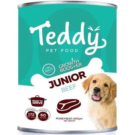 Teddy For Puppies With Beef