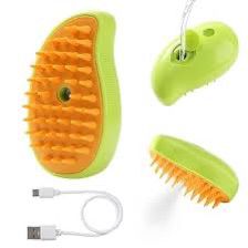 Steam pet Brush 3 in 1 Steamy Water Pet Hair