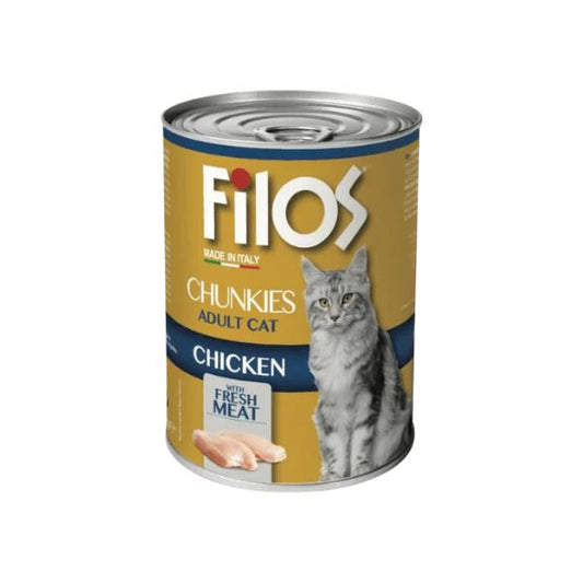 Filos Chunks Cat Food 405g