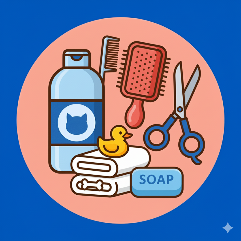 Cat Shower & Grooming Products