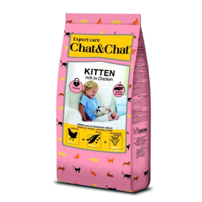 Chat & Chat for Kittens with Chicken