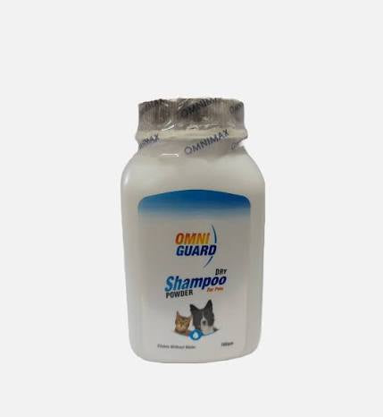 omniguard pets dry shampoo 100 g