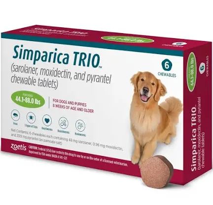 Simparica TRIO One Tablet