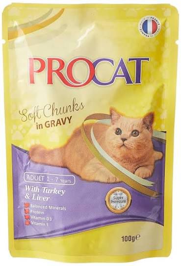 Procat Pouch Adult Cats 100g