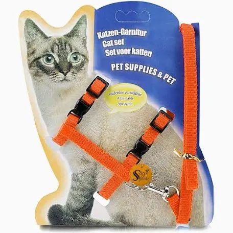 Harness with Leash Rope Set for Kittens