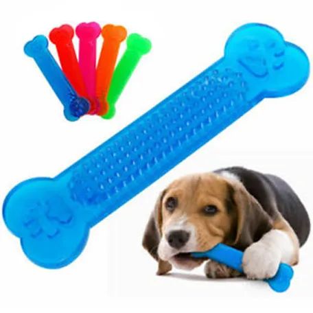 Silicon Stick Bone Dog Toy
